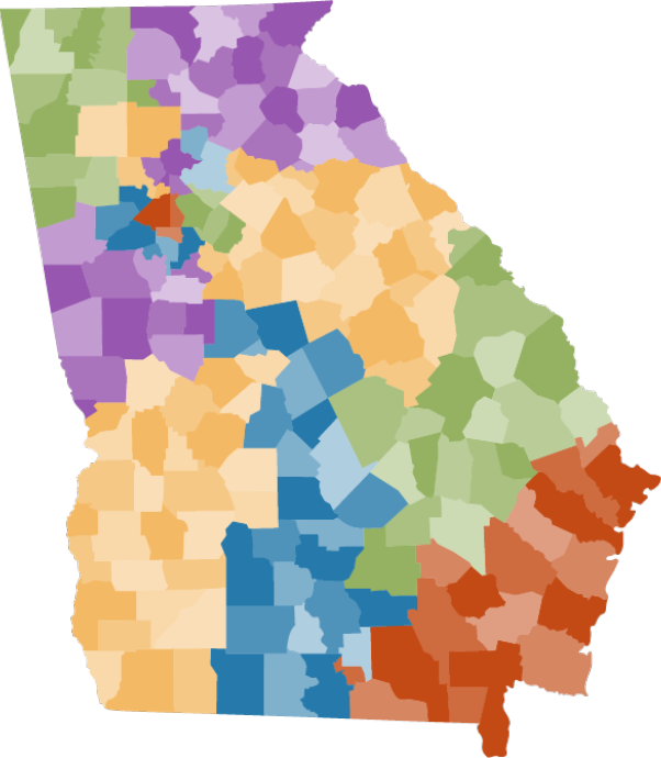 georgia map